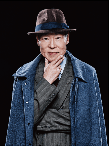 根津三郎役　モロ師岡